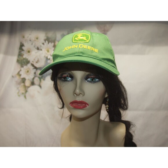 John Deere Greenmark Equipment Hat Unisex Adult Embroidered Baseball Cap Farmer - Picture 2 of 7